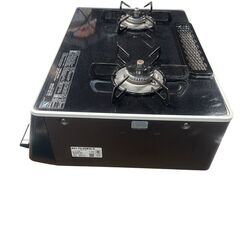 パロマ ガスコンロ 【LPガス用】 PA-63WCK 18年製 中古 ガステーブルの画像