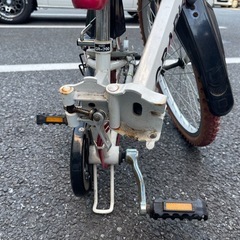【受付終了】子ども用折りたたみ可能自転車　マウンテンバイク　22インチの画像