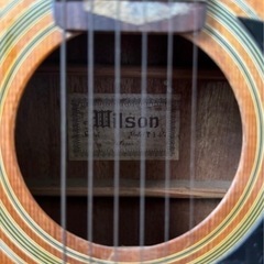 Wilson T147 ジャパンビンテージアコースティックギターの画像