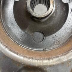 SUZUKI レッツ2 CA1PA リアホイール スズキ [M-250901-53]の画像