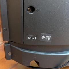 TOSHIBA　REGZA　2018年製　32インチ　32S21の画像