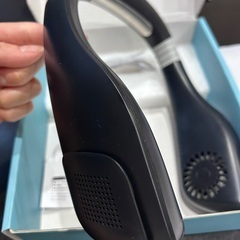 新品❗️ 未使用❗️ ネックファン 羽なし設計 ブラック　首掛け扇風機　扇風機の画像
