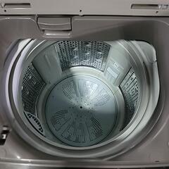 【美品】HITACHI 日立 全自動洗濯機 10kg BW-V100CJ 2019年製 シャンパンカラーの画像