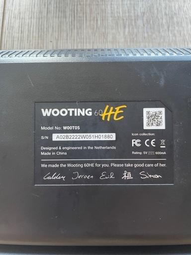Wooting 60he ゲーミングキーボード