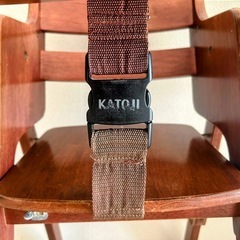 KATOJI 　カトージ　木製ベビーチェア　ハイチェア（テーブル付き）の画像