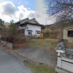 三重・名張・安部田！上物付き売土地・８８０万円！宇田川を眺めれます！