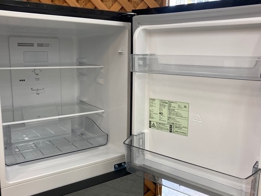【愛品館江戸川店】保証充実 ツインバード 2024年製 121L 2ドア冷凍冷蔵庫 HR-GJ12