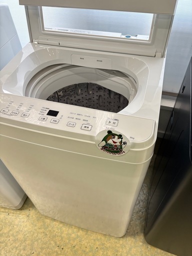 ?【キレイ目!洗濯機】ニトリ6.0kg 2025年製【洗濯機･冷蔵庫 高価買取アールワン田川】