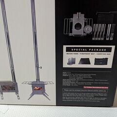 【新品未開封】 Winnerwell Nomad View Mサイズ (63mm) 薪ストーブ スペシャルパッケージ 4点セット テント用 焚き火台【日本正規品】の画像