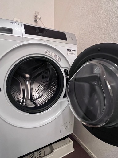 AQUAドラム式洗濯乾燥機　10kg/5kg 2024年製 美品