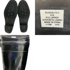 186000 RALPH LAUREN ラルフローレン ローレンラルフローレン レインブーツ ブラック レディース [1000027757474]の画像