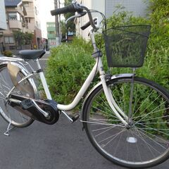 パナソニック　２６インチの自転車です。後タイヤ新品交換済みです。の画像