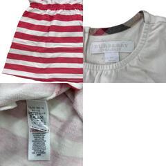 現状品 BURBERRY バーバリー ノースリーブワンピース コットン キッズ [1000021827777]の画像