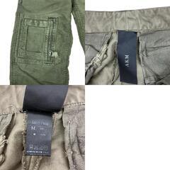 180059 現状品 AKM エイケイエム ギミックメリタリーパンツ M コットン メンズ [1000021827456]の画像