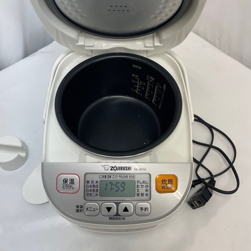 ZOJIRUSHI NL-DA10 マイコン炊飯ジャー　2022年製　NL-DA10