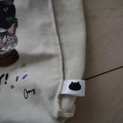 猫 エコバッグミニ新品の画像