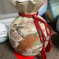リサイクルショップどりーむ荒田店　No4075 壺　高さ２３ｃｍの画像