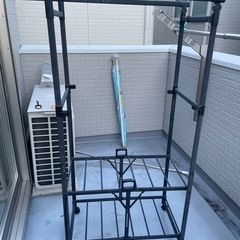 洗濯干しの画像