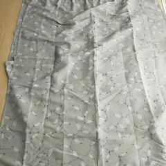 受渡し予定者決まりました！IKEA　リーフ柄　グレー　遮光カーテン　2枚セットの画像