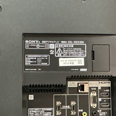 状態良いです👍　動作確認済❗️ SONY  2010年製 KDL-32EX300 黒 テレビの画像