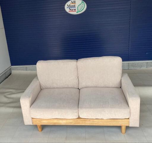 【北九州市・福岡市限定】未使用品　2人掛けソファ　コーデュロイ 北九州市・福岡市限定】未使用品 2人掛けソファ コーデュロイ