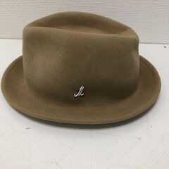 Mühlbauer ミュールバウアー ハット 帽子 フェルト キャメル ベージュ メンズ レディース ユニセックス Lサイズ オーストリア製  【糸島市内 送料無料】88169-3-005の画像