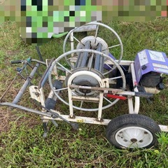 みのる ビニール巻取機 巻っ子 W-4 農機具 あぐり家 作動品 配送可の画像