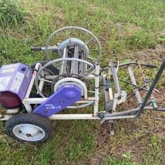 みのる ビニール巻取機 巻っ子 W-4 農機具 あぐり家 作動品 配送可の画像