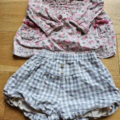 女の子　服　80cmの画像