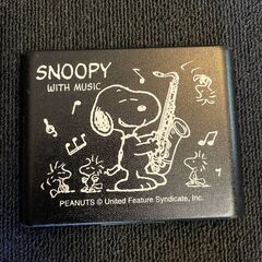 リードケース　テナーサックス　スヌーピー　美品　SNOOPY TENOR SAX　￥6820の画像