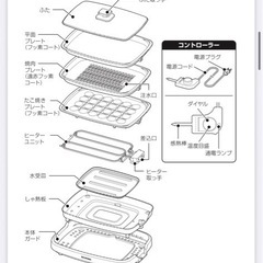 網焼き風ホットプレート APA-135-T アイリスオーヤマの画像