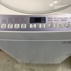 全自動洗濯機　SHARP（シャープ）ES-T710-W　2018年製の画像