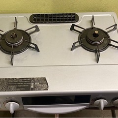 商談中　☆ ガステーブル　Rinnai リンナイ　都市ガス用　RTS-338WNTS 2012年製の画像