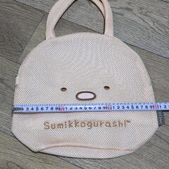 とんかつのメッシュトートバックの画像