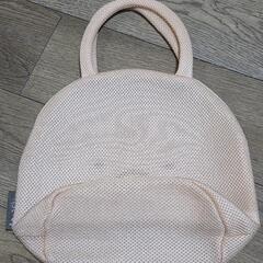 とんかつのメッシュトートバックの画像
