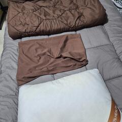 布団、枕、カバー無料分かち合いの画像