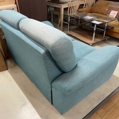 デニム2Pソファ  中古の画像
