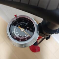 自転車空気入れの画像