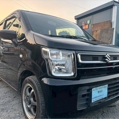 H29年式 スズキ ワゴンR MH35型★総額19.8万円★車検2年付き 外観良好！機関良好 エアコンバッチリ♪修復歴なし！社外ホイール♪高年式ワゴンR！お早めに！の画像