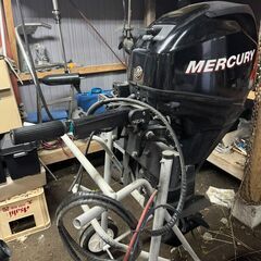 中古 マーキュリー 船外機 25馬力 4ストローク（ EFI 25PS 4ST ） ボート用エンジンの画像