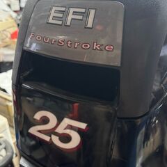 中古 マーキュリー 船外機 25馬力 4ストローク（ EFI 25PS 4ST ） ボート用エンジンの画像