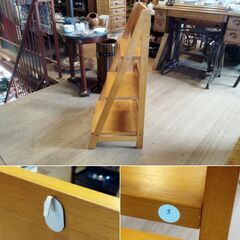 木製ラック 飾り台 棚 シェルフ ナチュラル シンプル　/TJ-2534 2F北 の画像