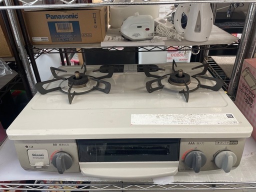 【中古】¥9,000 リンナイ　ガスコンロ　2021年製【I I005】