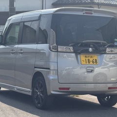 ★車検R7年11月迄★スペーシアカスタムXSリミテッド　ワンオーナー　両側パワースライドドア　シートヒーター　ETCの画像