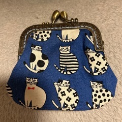 未使用ミニタイプのガマ口小銭入れの画像