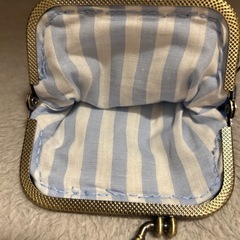 未使用ミニタイプのガマ口小銭入れの画像