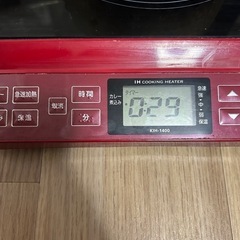 IH調理器　卓上の画像