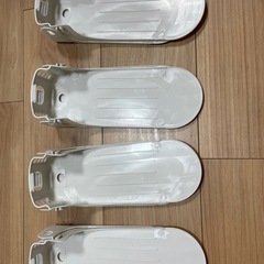 未使用品 靴箱整理に　シューズストッカー4個の画像