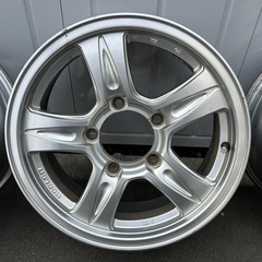 【購入者決まりました】16インチ　ジムニー等にアルミホイール　weds KEELERの画像