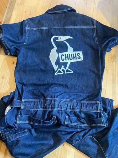 チャムス　CHUMS 半袖つなぎ